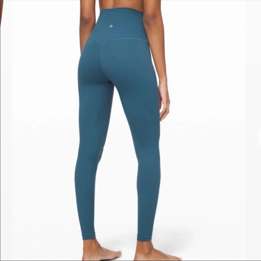 Lululemon Align SHR Pant Petrol Blue size 4